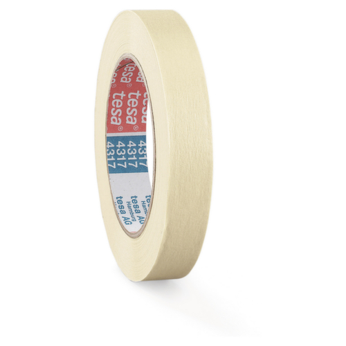 Afplaktape superieure kwaliteit 80°C Tesa 19mm x 50m