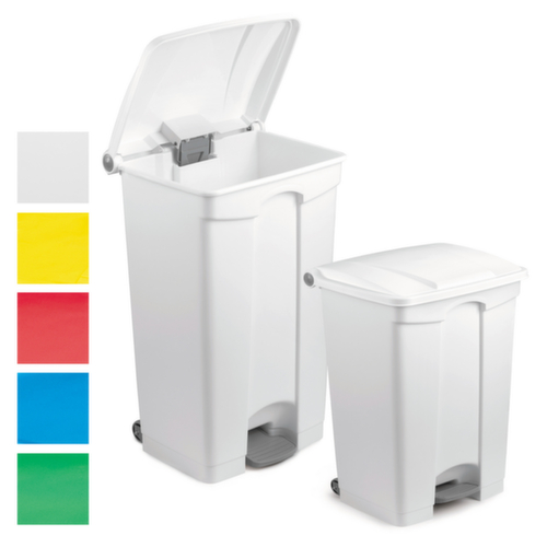Pedaalvuilnisemmer groot volume 45l wit