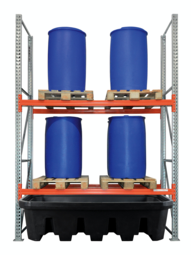 Lacont stellingopvangbak van PE