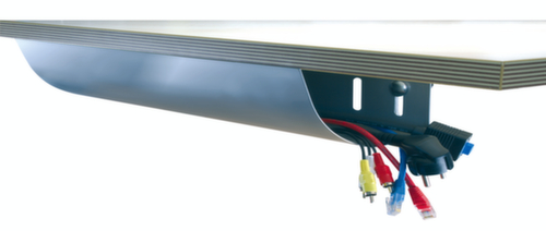 UDOBÄR Kabelgootsysteem TWIN LINE voor bureau, breedte 1160 mm