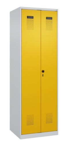 C+P Zwart-wit locker Evolo PLUS met dubbele vakken