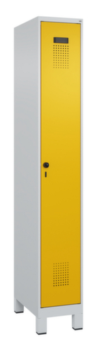 C+P Zwart-wit locker Evolo PLUS met voeten