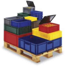 Euronorm-stapelbak wanden + bodem gesloten