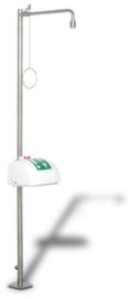 B-Safety Plens- en oogdouche met wastafel met deksel