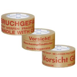 Milieuvriendelijk papieren waarschuwingstape