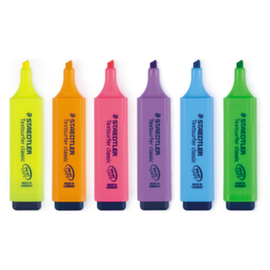 Assortiment fluo markeerstiften Staedtler Textsurfer Classic