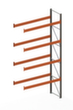 META Palletstelling MULTIPAL voor 15 pallets, 2785 mm breed, 5 opslagniveaus