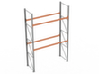 META Palletstelling MULTIPAL voor 9 pallets, 2870 mm breed, 3 opslagniveaus