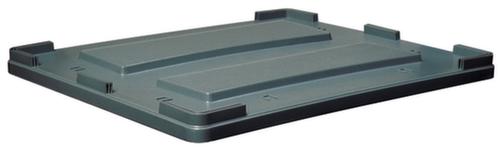 Stapeldeksel voor container met grote capaciteit