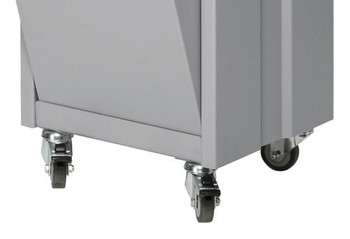 VAR 4 zwenkwielen voor combi-asbak