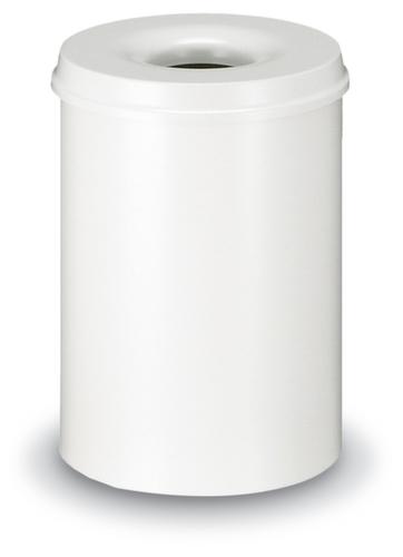 Vlamdovende prullenmand van staal