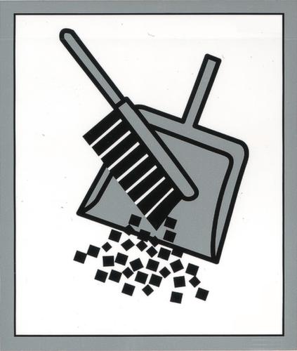 Set stickers voor afvalverzamelaar