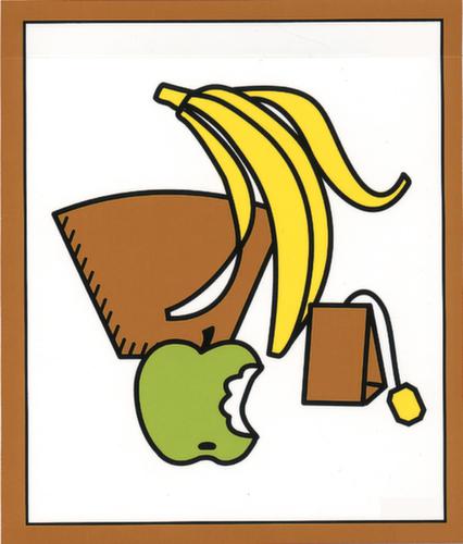 Set stickers voor afvalverzamelaar