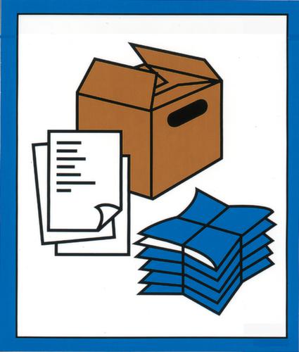 Set stickers voor afvalverzamelaar