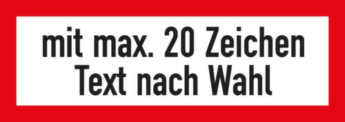 Brandbeveiligingsbord tekst naar keuzen