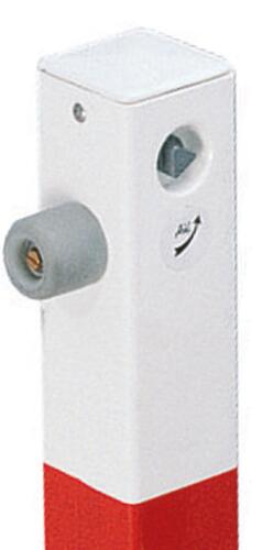 Afzetpaal PARKY met platte kop