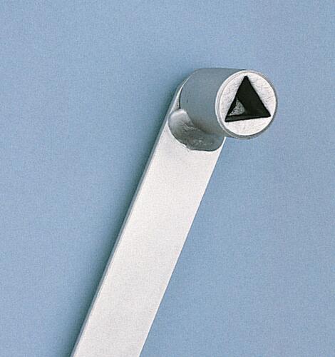 Afzetpaal PARKY met platte kop