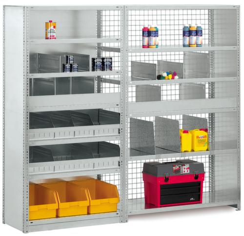 hofe Uitbreidbare schroefstelling met maximaal 350 kg vaklast