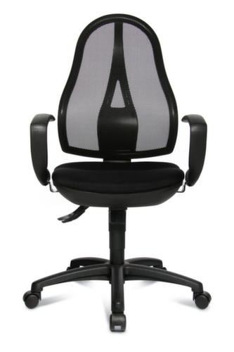 Topstar Bureaustoel OPEN POINT SY met mesh rugleuning, rugleuning met netbekleding, zwart
