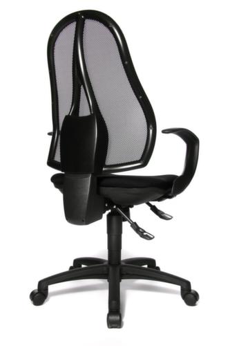 Topstar Bureaustoel OPEN POINT SY met mesh rugleuning, rugleuning met netbekleding, zwart