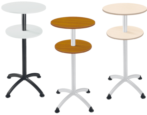 Statafel met 2 bladen