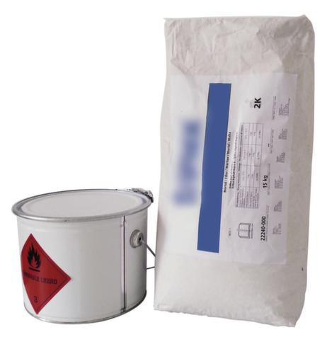 Moravia Vloerreparatie, 20 kg verpakking: 5 kg bindmiddel en 15 kg kwartszand