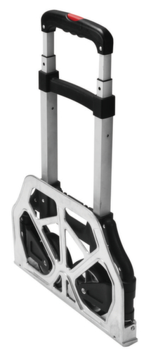 BS-ROLLEN in-/uitklapbare aluminium steekwagen, draagvermogen 70 kg, rubber banden