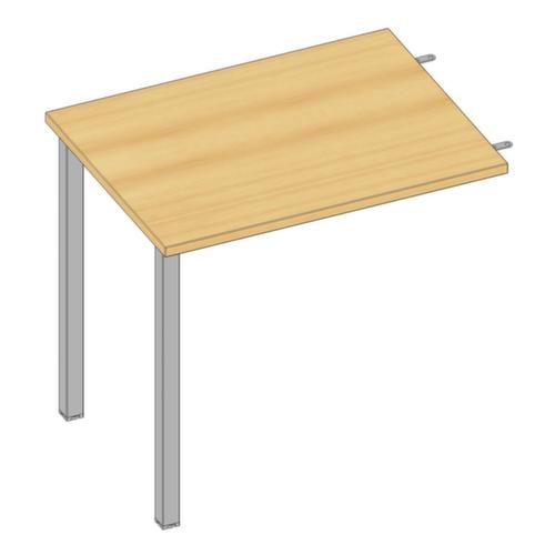 Quadrifoglio Aanbouwtafel Practika voor bureau met 4-voetonderstel