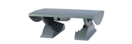 Verwarmde voetsteun met tapijt