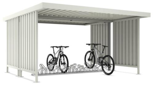 Overkapping met 3 wanden