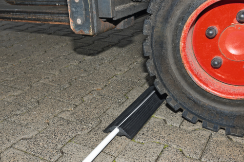 Moravia Kabelbrug MORION, breedte 10000 mm, zwart