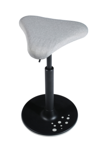 Topstar Zit-/stahulp Sitness H1 met driehoekige zitting, zithoogte 570 - 770 mm, zitting grijs
