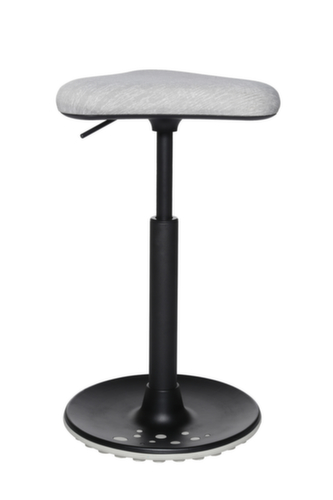 Topstar Zit-/stahulp Sitness H1 met driehoekige zitting, zithoogte 570 - 770 mm, zitting grijs