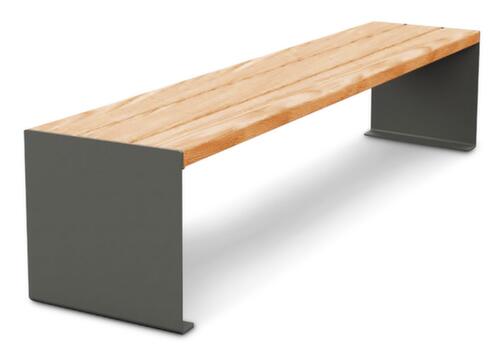 Bank Kube met zijpanelen