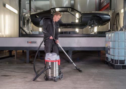 Nat- en droogzuiger ARTOS met cycloon waterafscheider, vermogen 1200 W, werkbreedte 360 mm