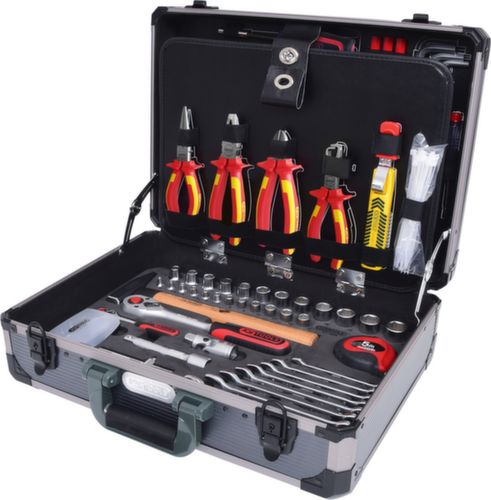 1/4" + 1/2" gereedschapskoffer voor elektricien