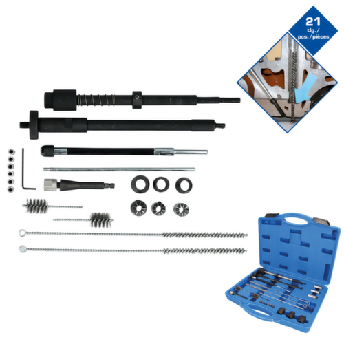 Injector zitting en schacht reinigingsset