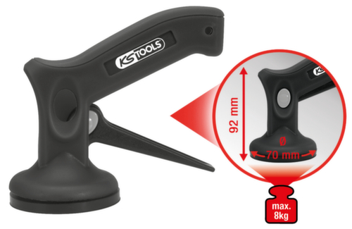 Eenhand mini zuigheffer