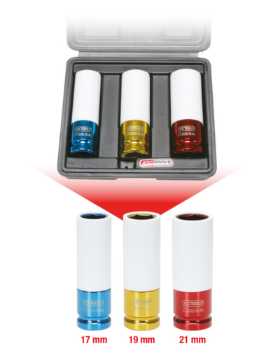 1/2" Lichtmetalen velgen Stopcontactset
