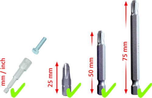 1/4" bitset