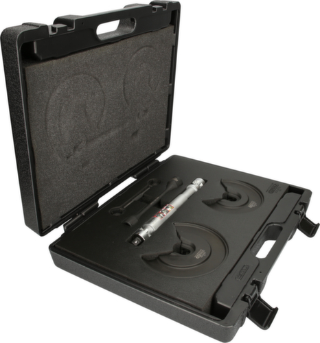 Universele telescopische centreerklemset voor binnenveren