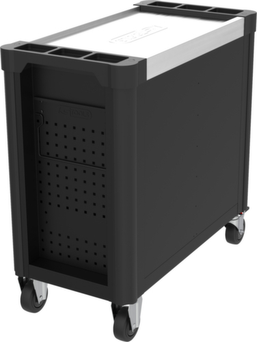 PERFORMANCEplus P25 BLACK/ROT Werkplaatswagen met 8 laden