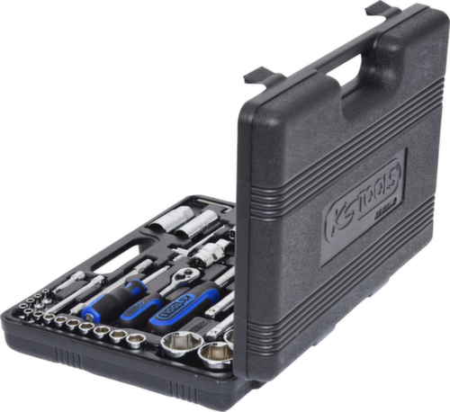 1/4"+1/2" CHROMEplus dopsleutelset