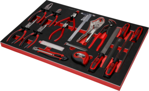 Performanceplus werkplaatswagen set P10 met 397 gereedschappen voor 7 laden