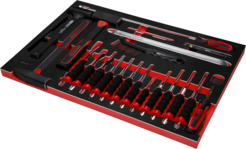 Performanceplus werkplaatswagen set P10 met 397 gereedschappen voor 7 laden
