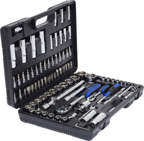 1/4"+1/2" CHROMEplus dopsleutelset