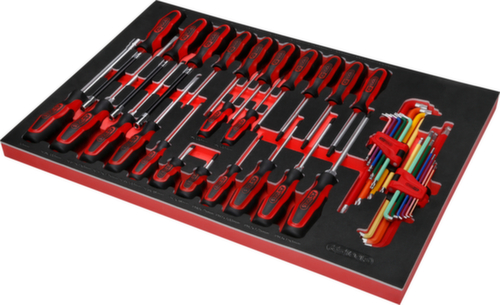 Performanceplus werkplaatswagen set P10 met 397 gereedschappen voor 7 laden