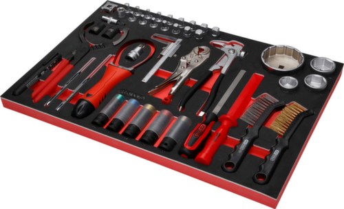 Performanceplus werkplaatswagen set P10 met 397 gereedschappen voor 7 laden