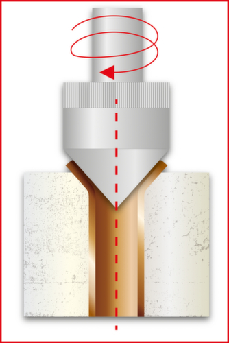 Air-conditioning en koeling flare and socket set 1/8"-3/4"