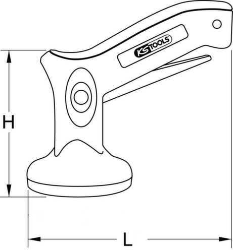 Eenhand mini zuigheffer